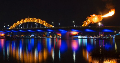 Công trình Cầu Rồng TP Đà Nẵng.